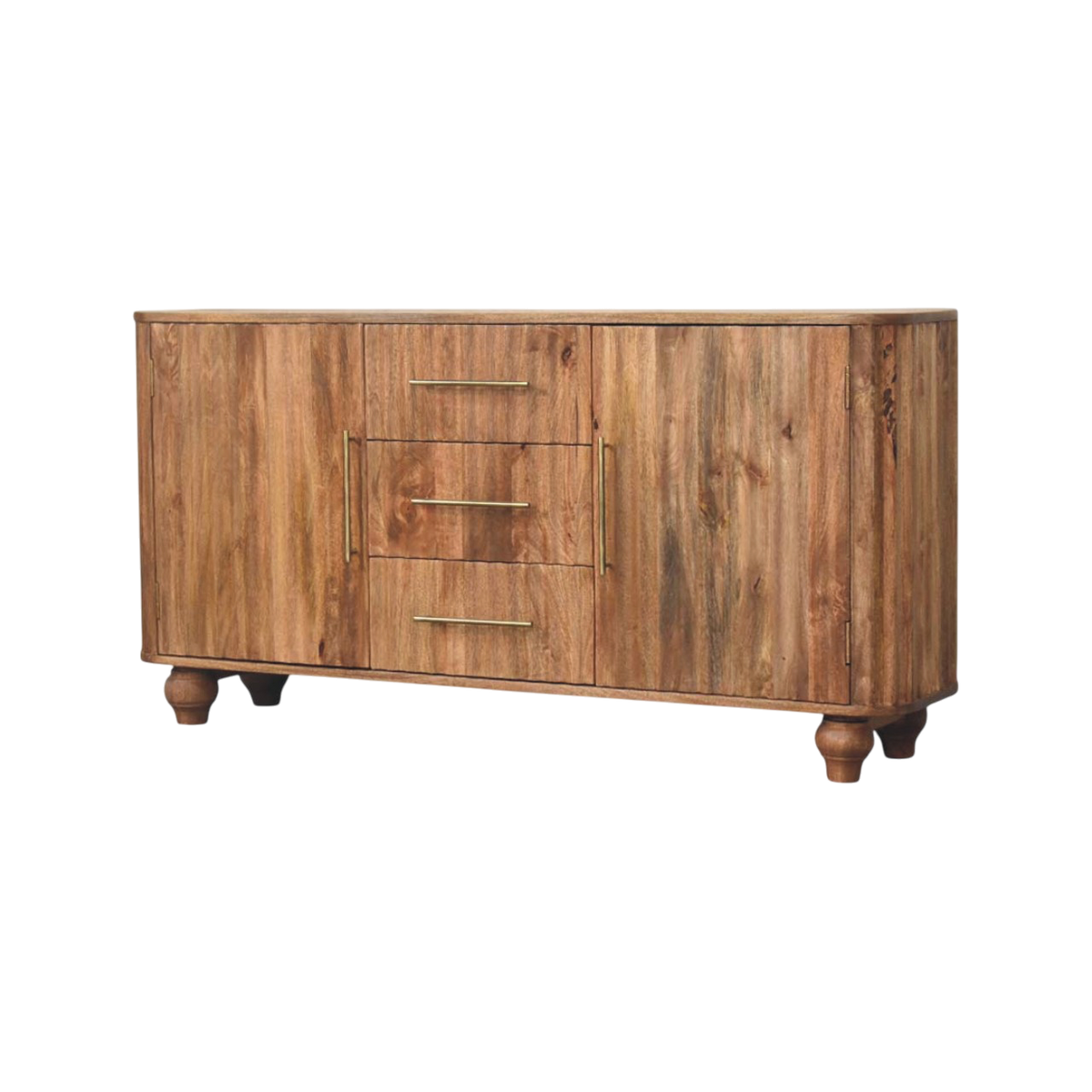 Belgrave Sideboard in Russet, three-quarter view showing the full profile.