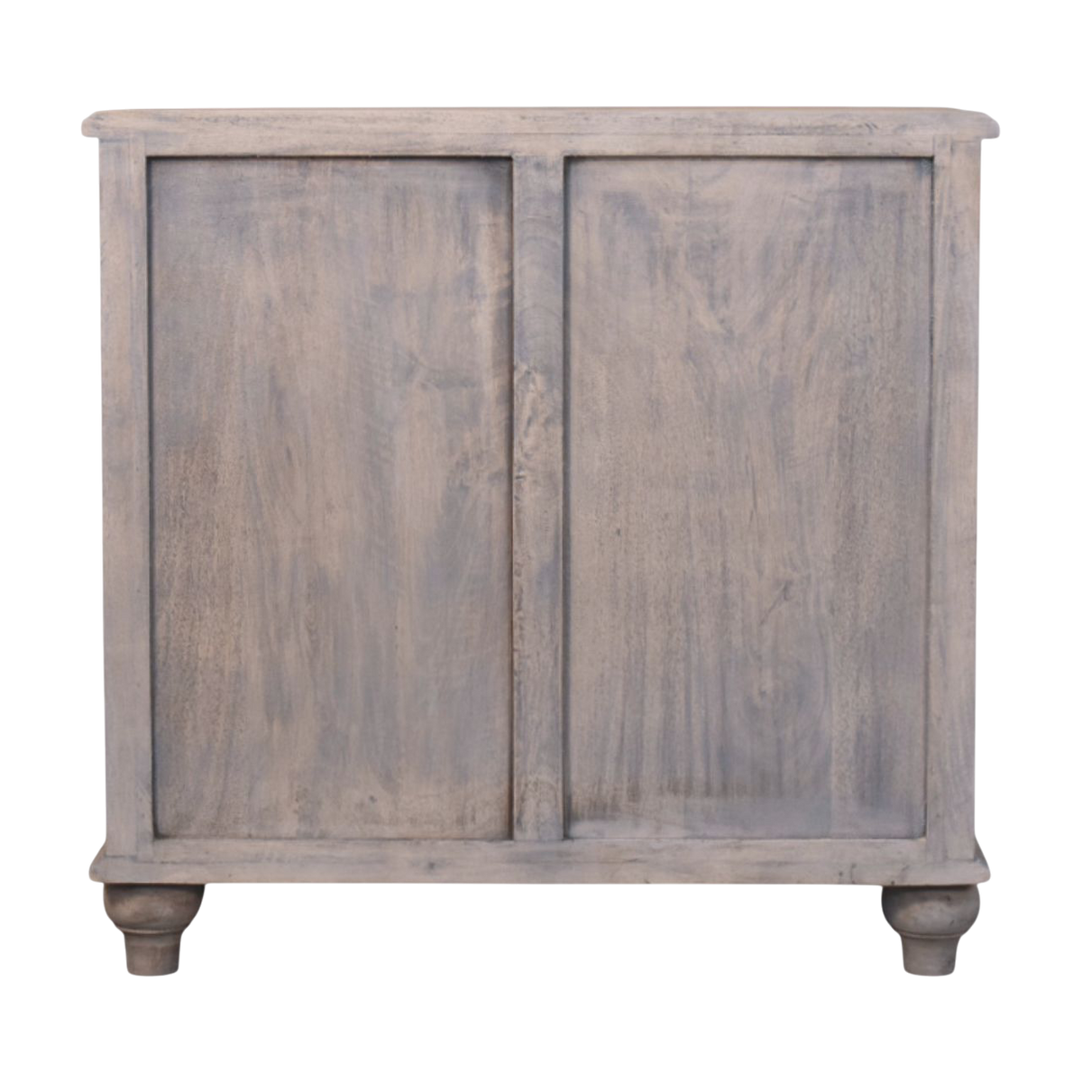 Bibury Chest-of-Drawers in Stone, viewed from the back.