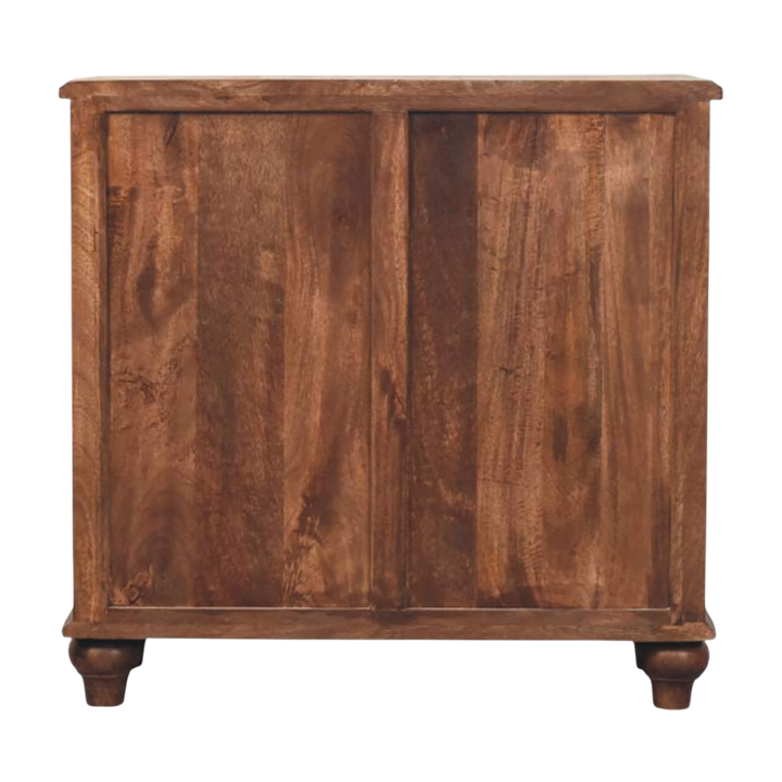 Bibury Chest-of-Drawers in Cocoa, rear view.
