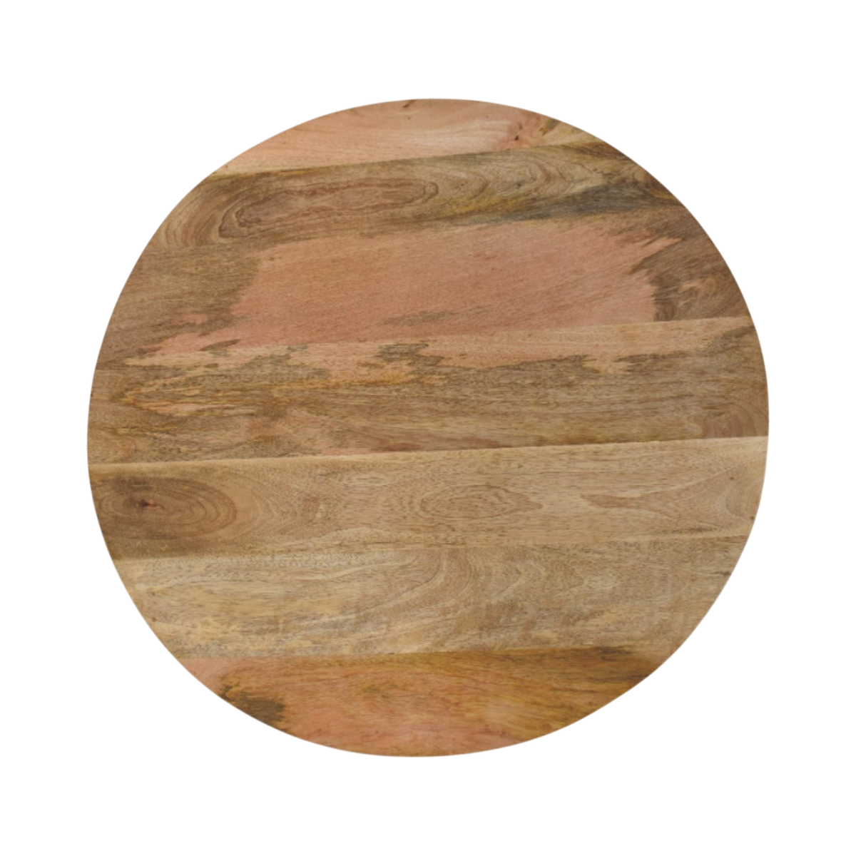Close view of the grain on the tabletop on the Comporta Drum Coffee Table.