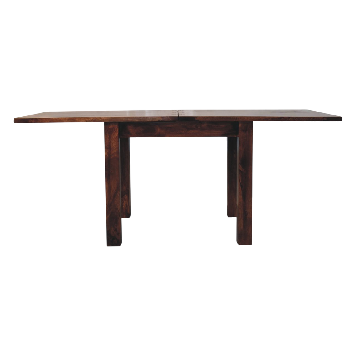 Wetherby Extending Dining Table in Cocoa, shown fully extended.